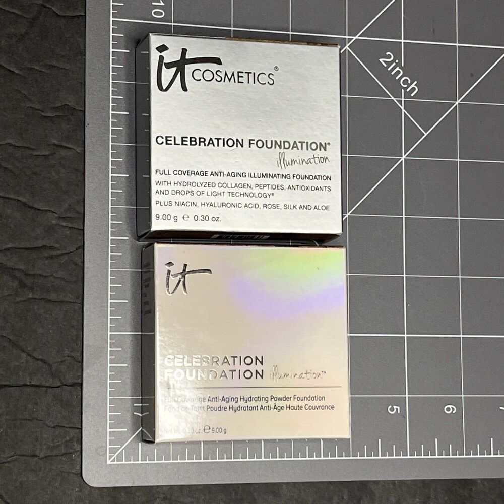 2 IT Cosmetics Celebration Foundation illumination - Rich - Full Coverage Powder
